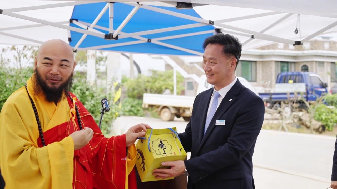 万行法师韩国行——万行法师