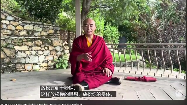 明就仁波切-快速冷静的秘诀01/15/2025 #calmdown #deepbreathing #去感恩