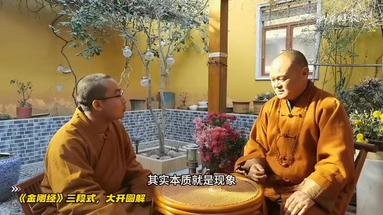 《金刚经》三段式，大开圆解