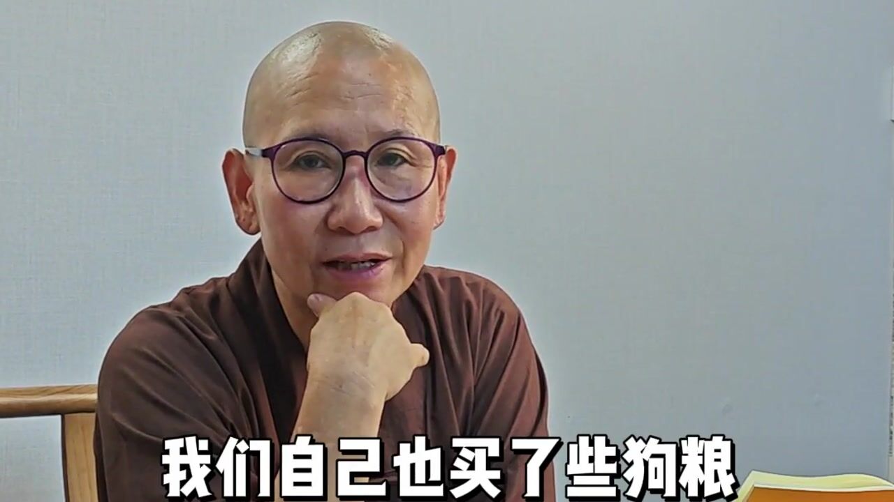 寺庙的狗狗是只吃素吗？——真严法师