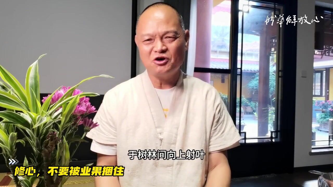 修心，不要被业果捆住